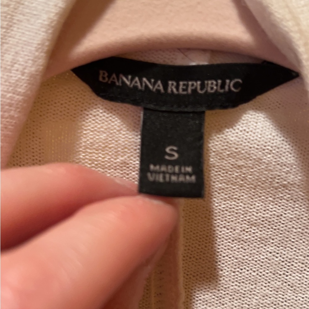 Banana Republic | Women’s White Asymmetrical Cardigan Sweater Top Small - Picture 5 of 7